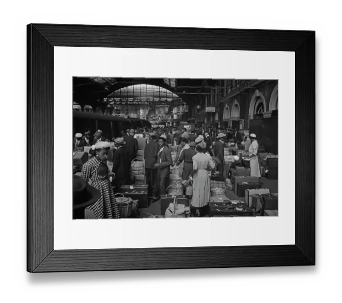 Framed Print : Victoria Station Arrivals Framed Print : Victoria Station Arrivals