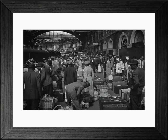 Framed Print : Victoria Station Arrivals Framed Print : Victoria Station Arrivals