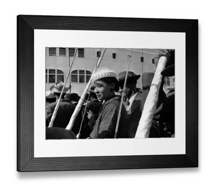 Framed Print : West Indians Aboard Ship Framed Print : West Indians Aboard Ship