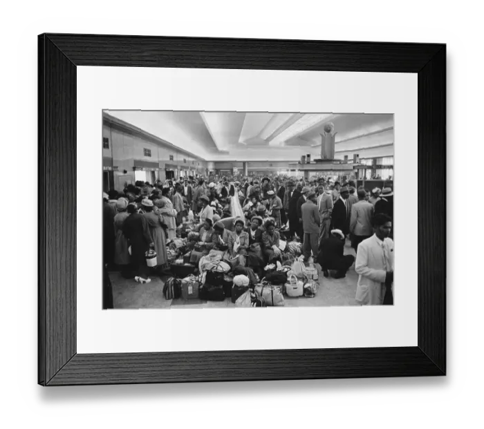 Framed Print : West Indian Arrivals Southampton Framed Print : West Indian Arrivals Southampton