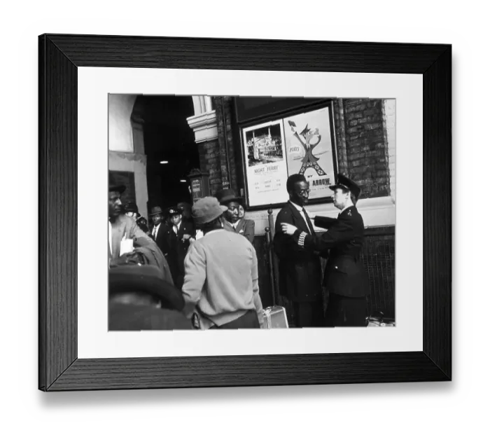Framed Print : West Indian Arrivals Framed Print : West Indian Arrivals