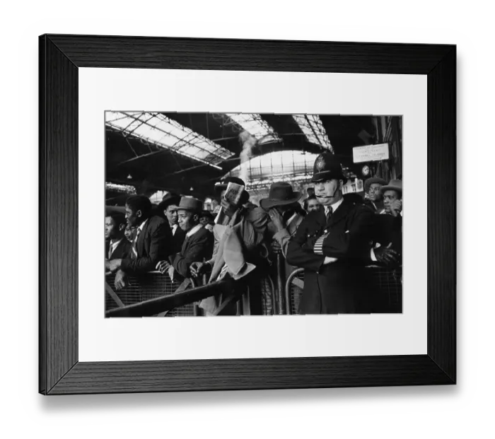 Framed Print : West Indian Arrivals