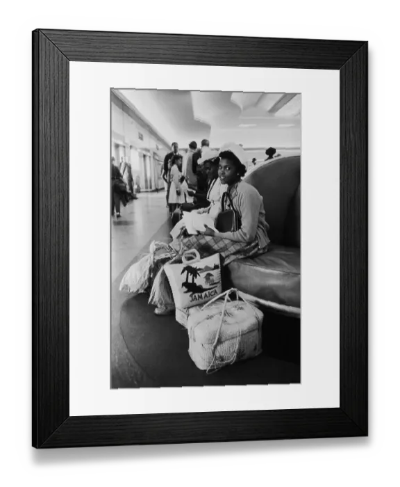 Framed Print : Jamaican Arrivals Framed Print : Jamaican Arrivals