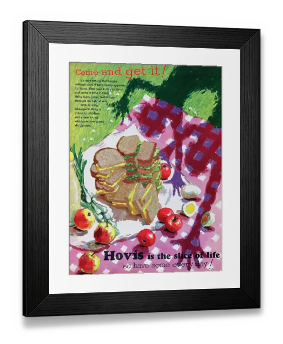 Framed Print : Hovis Bread Framed Print : Hovis Bread
