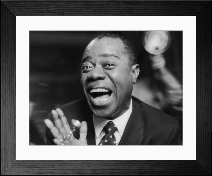 Framed Print : Louis Armstrong Framed Print : Louis Armstrong