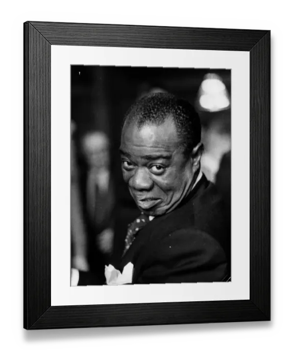 Framed Print : Louis Armstrong Framed Print : Louis Armstrong
