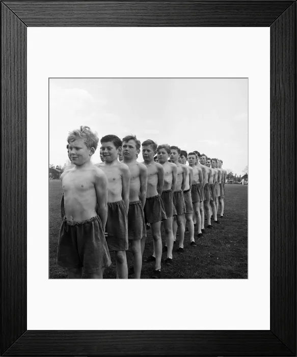 Framed Print : PE Line-Up Framed Print : PE Line-Up