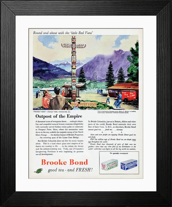 Framed Print : Brooke Bond Tea Framed Print : Brooke Bond Tea