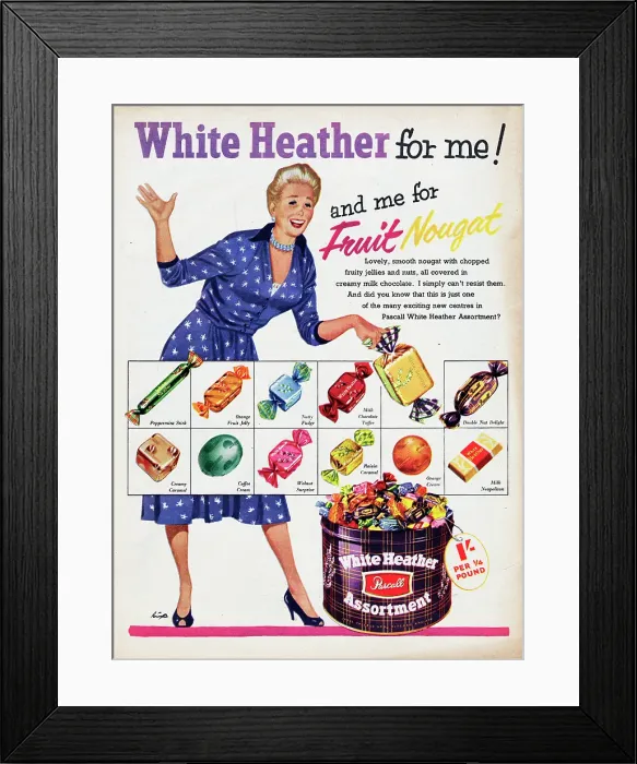 Framed Print : White Heather Framed Print : White Heather