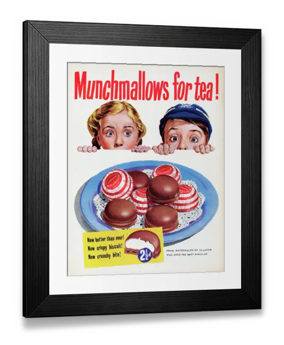 Framed Print : Macdonald's Munchmallow Framed Print : Macdonald's Munchmallow