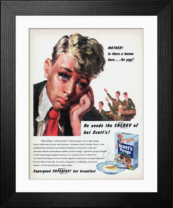 Framed Print : Scott's Porage Framed Print : Scott's Porage