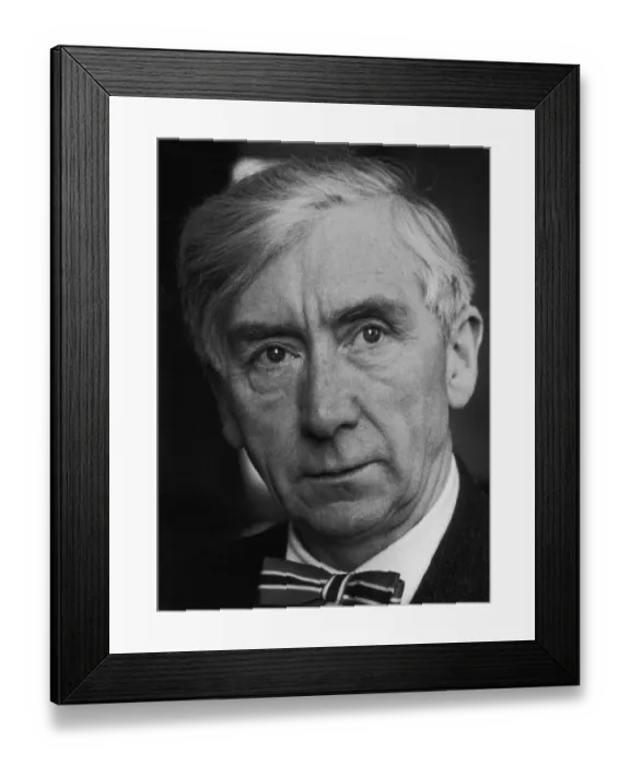 Framed Print : Sir Herbert Read Framed Print : Sir Herbert Read
