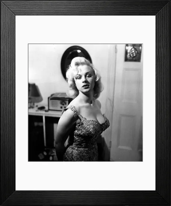 Framed Print : Sabrina. 25th February 1956: Sabrina, the sex symbol film star Framed Print : Sabrina. 25th February 1956: Sabrina, the sex symbol film star