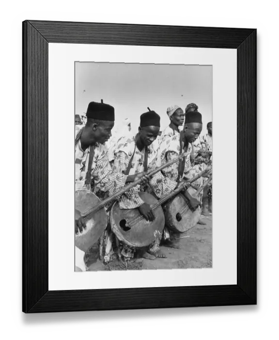 Framed Print : Nigerian Musicians Framed Print : Nigerian Musicians