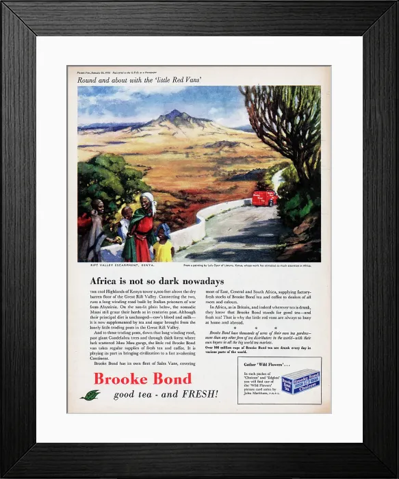Framed Print : Brooke Bond Tea Framed Print : Brooke Bond Tea