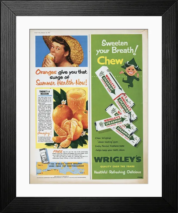 Framed Print : Sweetness And Health