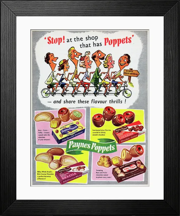 Framed Print : Paynes Poppets Framed Print : Paynes Poppets