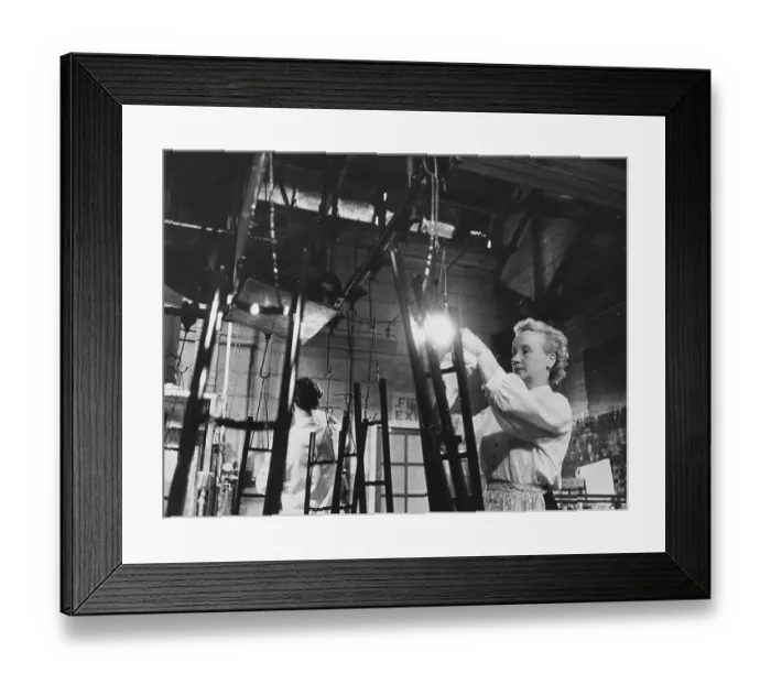 Framed Print : Factory Worker Framed Print : Factory Worker