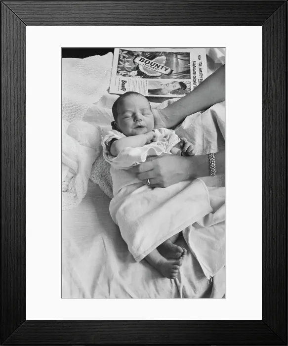 Framed Print : Postnatal Care Framed Print : Postnatal Care
