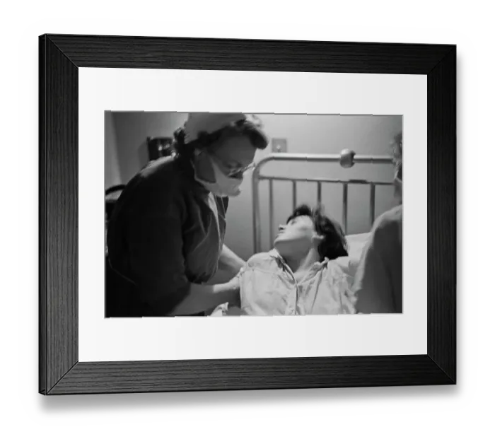 Framed Print : Pain Relief In Childbirth Framed Print : Pain Relief In Childbirth