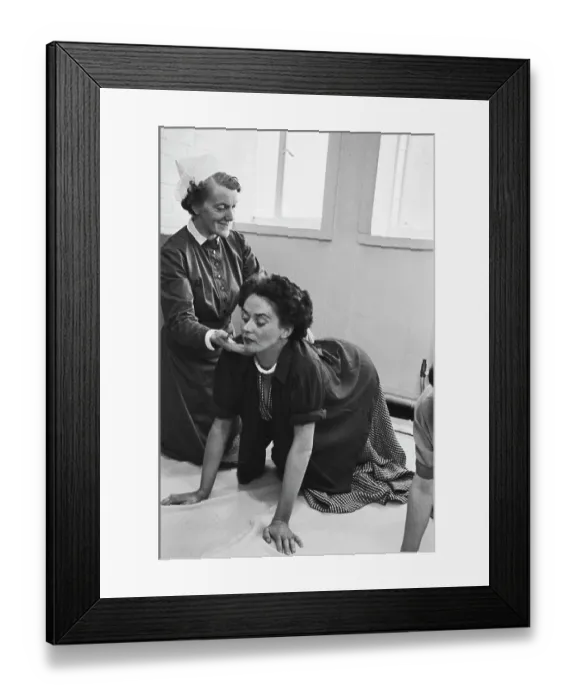 Framed Print : Pain Relief In Childbirth Framed Print : Pain Relief In Childbirth