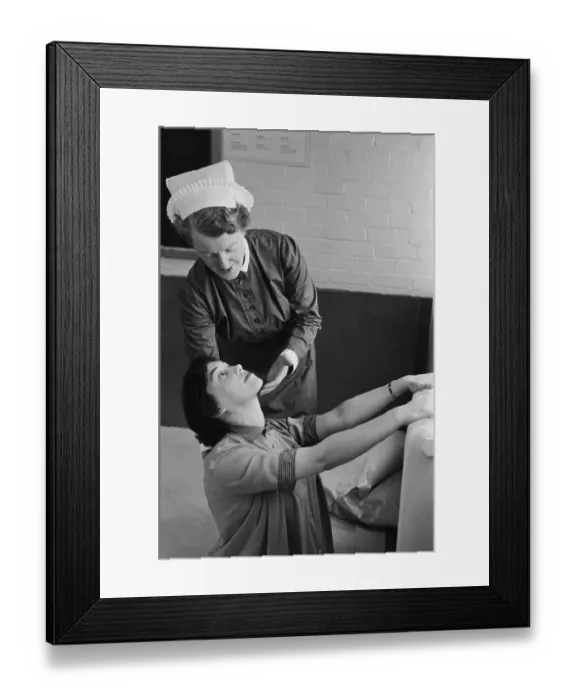 Framed Print : Pain Relief In Childbirth Framed Print : Pain Relief In Childbirth