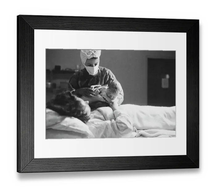 Framed Print : Childbirth Framed Print : Childbirth