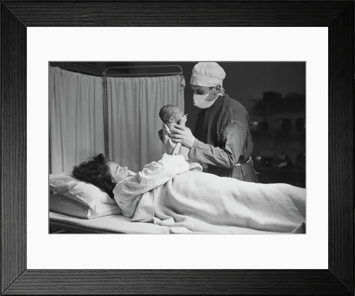 Framed Print : Childbirth Framed Print : Childbirth