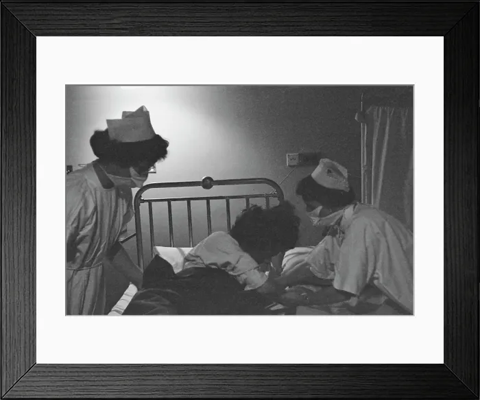 Framed Print : Pain Relief In Childbirth Framed Print : Pain Relief In Childbirth