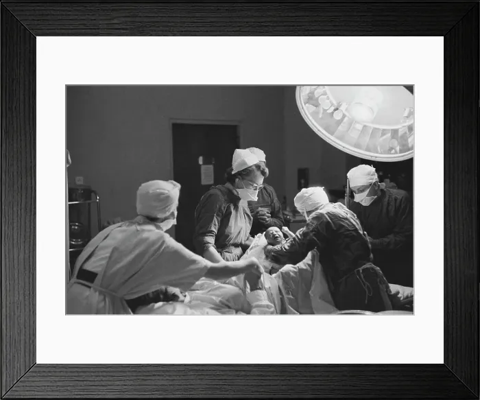 Framed Print : Childbirth In Hospital Framed Print : Childbirth In Hospital