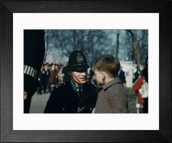 Framed Print : Hampstead Heath Easter Fair Framed Print : Hampstead Heath Easter Fair