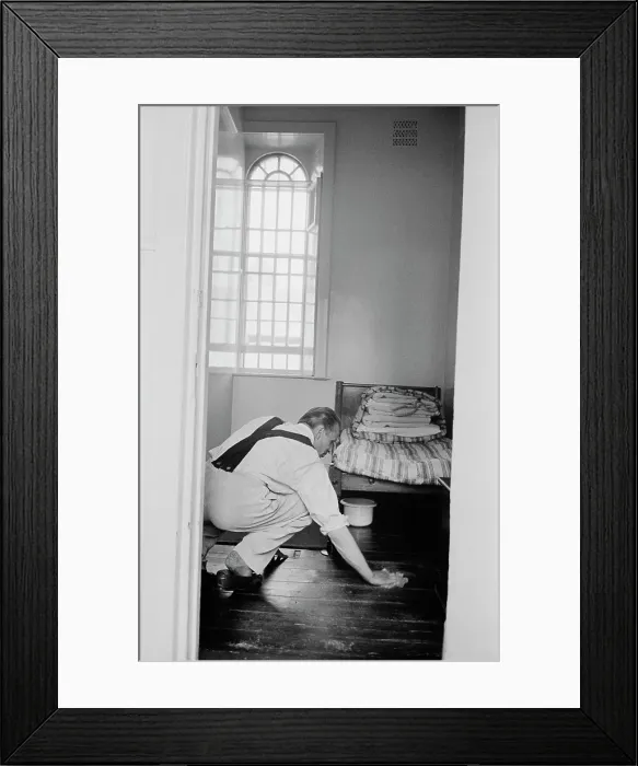 Framed Print : Chores At Broadmoor Framed Print : Chores At Broadmoor