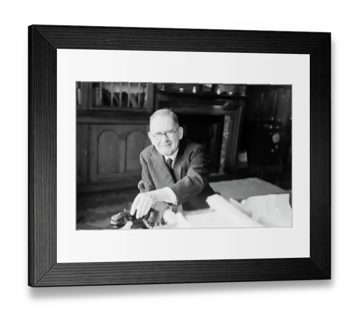 Framed Print : Broadmoor Superintendent