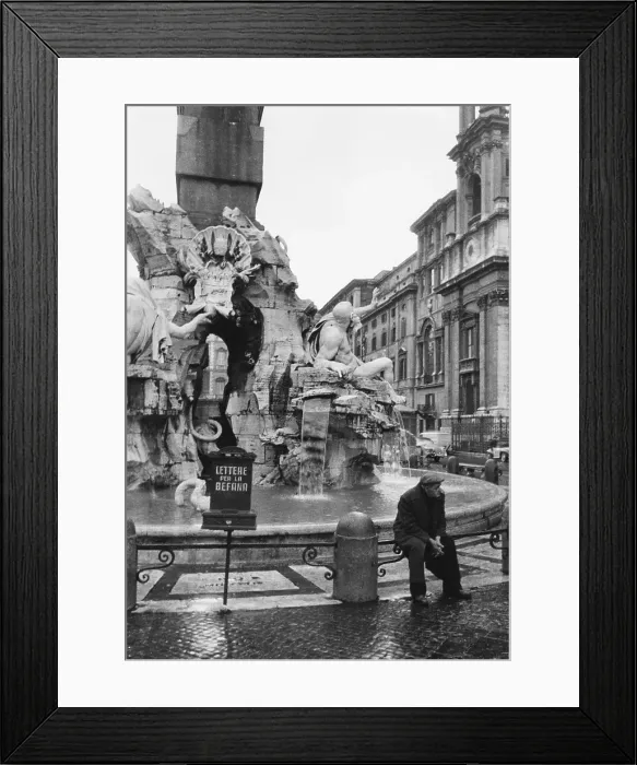 Framed Print : Piazza Navona Framed Print : Piazza Navona