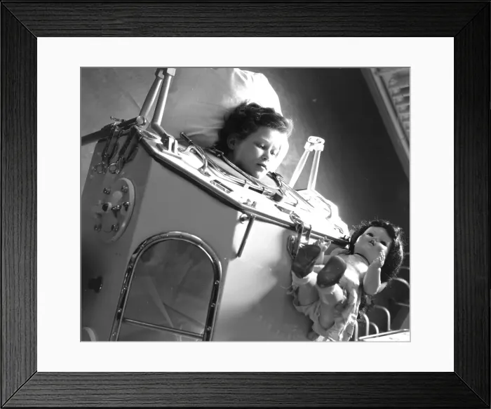 Framed Print : Iron Lung Girl Framed Print : Iron Lung Girl
