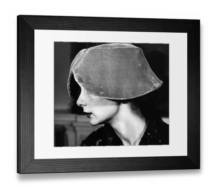Framed Print : Flowerpot Hat