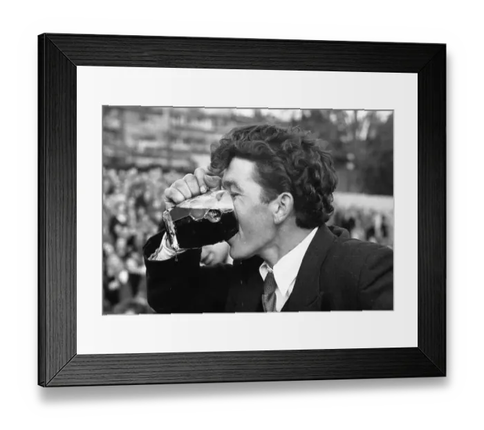 Framed Print : Beer Drinker Framed Print : Beer Drinker