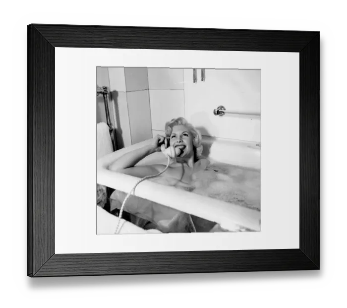 Framed Print : Magda Takes A Bath