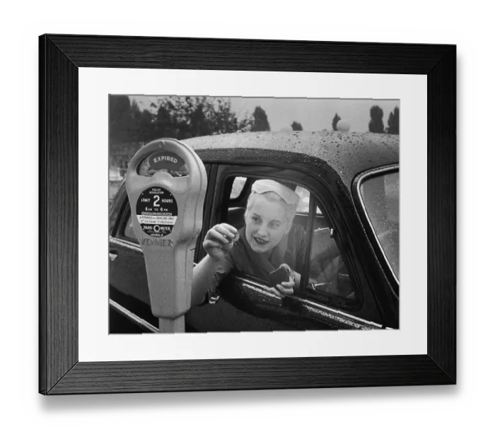 Framed Print : Control Parking Framed Print : Control Parking