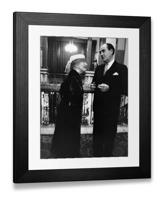 Framed Print : Tom Driberg Framed Print : Tom Driberg