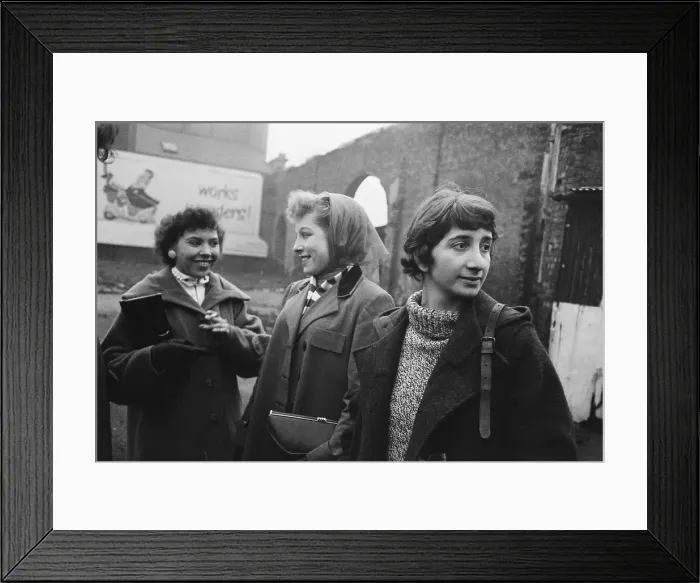 Framed Print : Young Filmmakers, 1955 Framed Print : Young Filmmakers, 1955