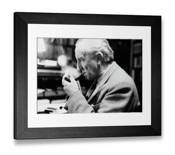 Framed Print : J. R. R. Tolkien Framed Print : J. R. R. Tolkien