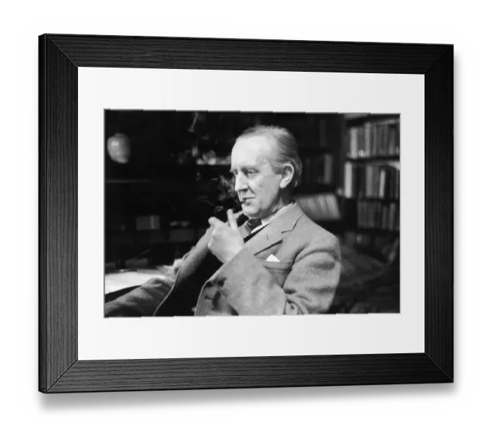 Framed Print : J R R Tolkien Framed Print : J R R Tolkien