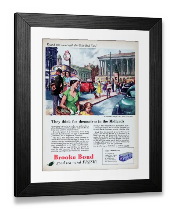 Framed Print : Brooke Bond Tea Framed Print : Brooke Bond Tea