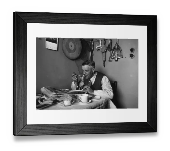 Framed Print : Docker At Home Framed Print : Docker At Home