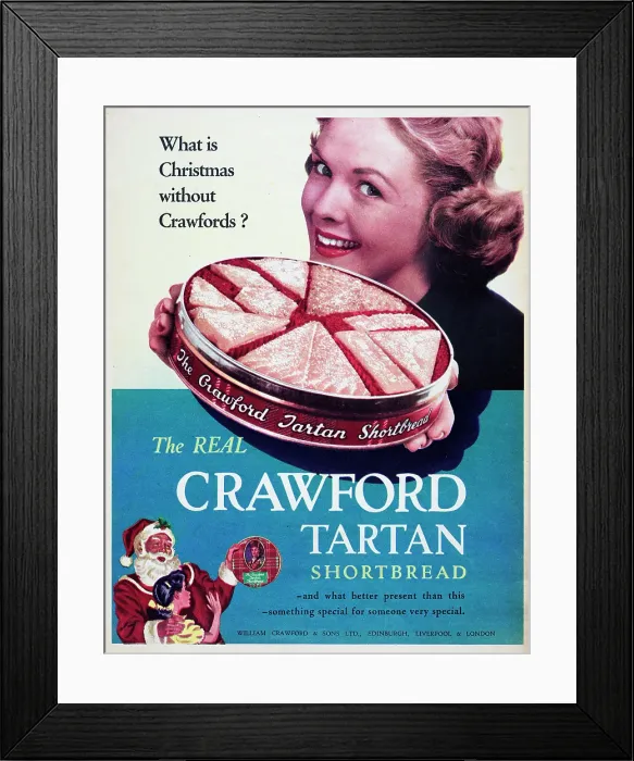 Framed Print : Crawford Tartan Shortbread Framed Print : Crawford Tartan Shortbread