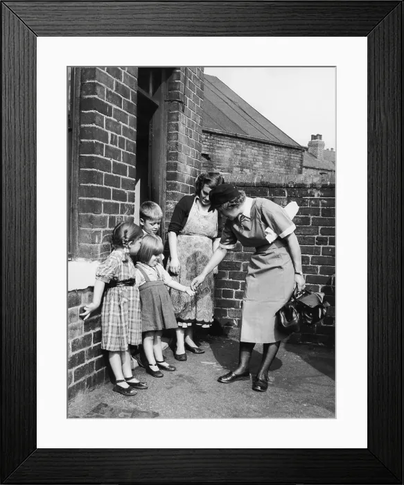 Framed Print : Rotherham Home Nurse