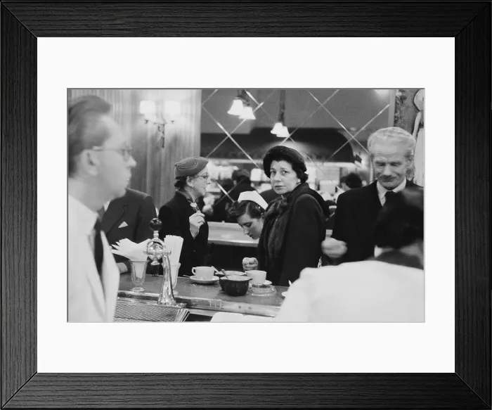 Framed Print : London Coffee Bar