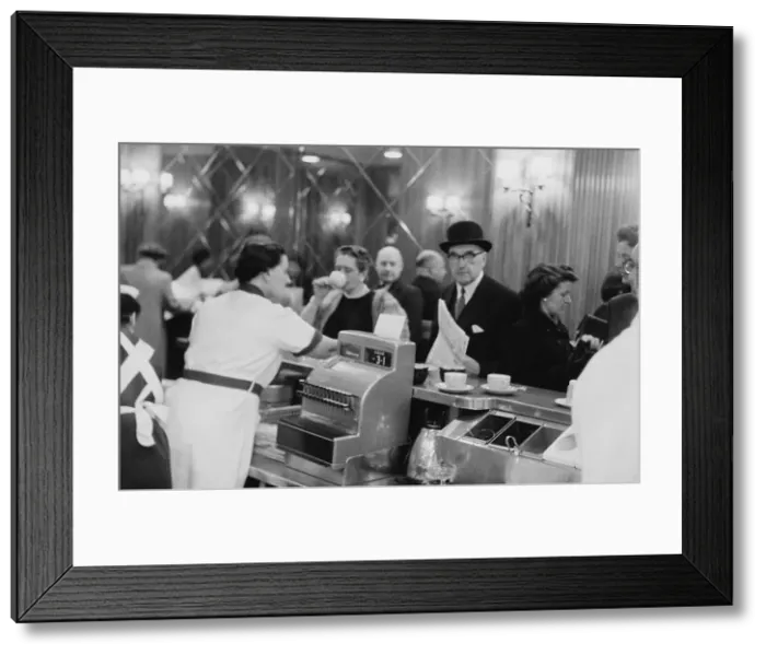 Framed Print : Forte's Coffee Bar Framed Print : Forte's Coffee Bar