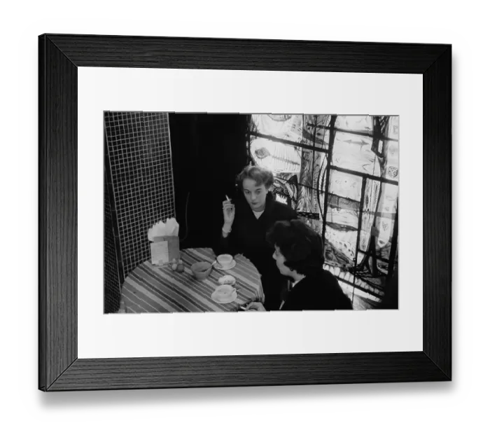 Framed Print : London Coffee Bar